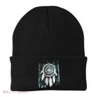 Dream Catcher Feathers Tribal Native American Boho Tapestry Meaningful Gift Beanie thumb 0