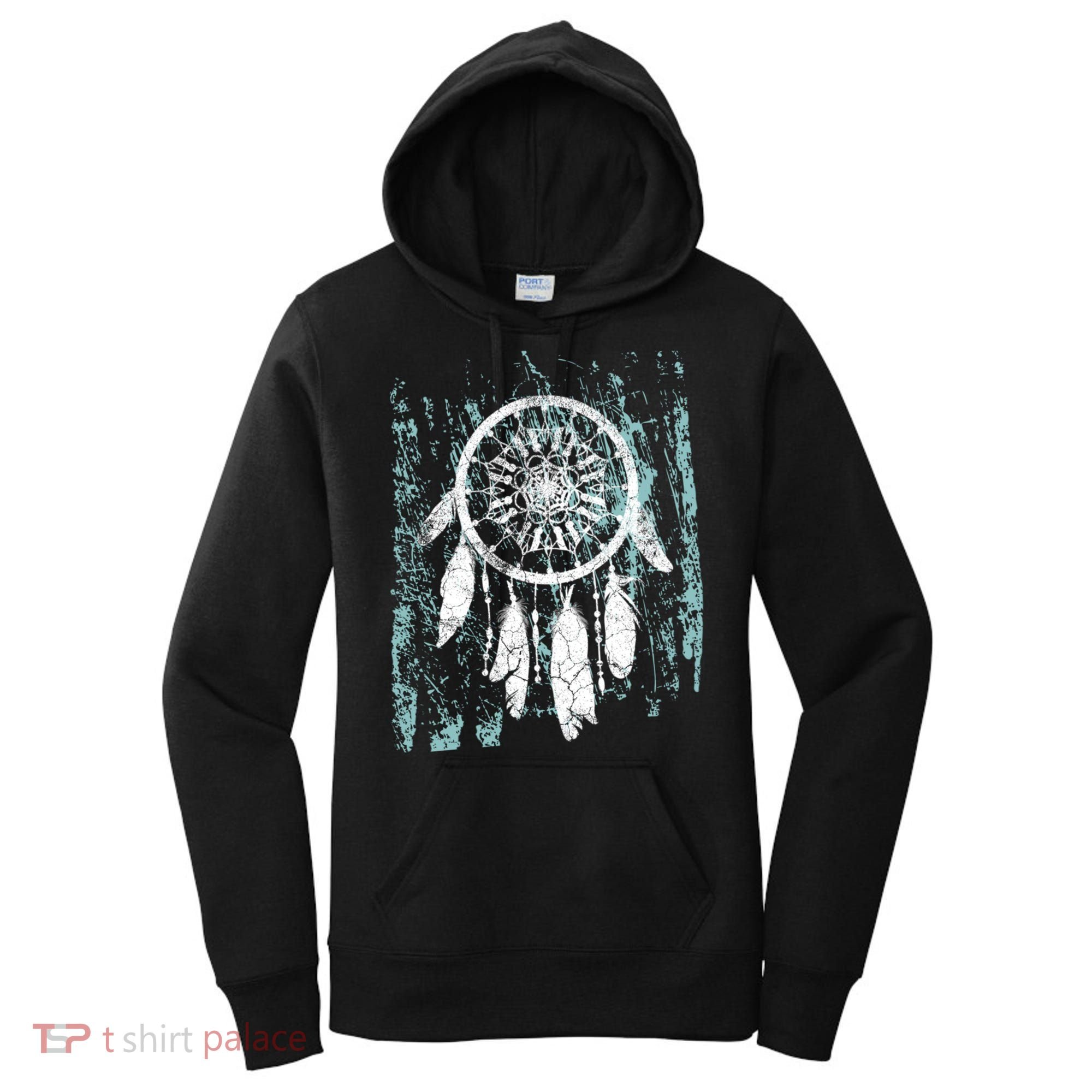 Dream Catcher Feathers Tribal Native American Boho Tapestry Meaningful Gift Women's Hoodie