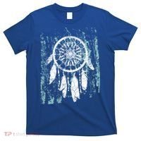 Dream Catcher Feathers Tribal Native American Boho Tapestry Meaningful Gift T-Shirt thumb 0