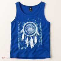 Dream Catcher Feathers Tribal Native American Boho Tapestry Meaningful Gift Tank Top thumb 2