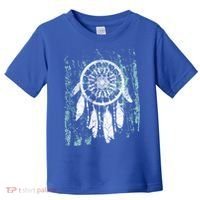 Dream Catcher Feathers Tribal Native American Boho Tapestry Meaningful Gift Toddler T-Shirt thumb 0