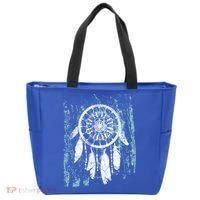 Dream Catcher Feathers Tribal Native American Boho Tapestry Meaningful Gift Tote Bag thumb 0
