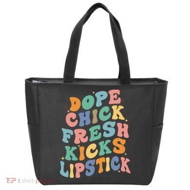Dope Chick Fresh Kicks Lipstick Funny Tote Bag