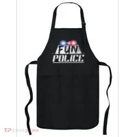 Dance Chaperone Fun Police For Dancing Sheriff State Cop Apron thumb 0