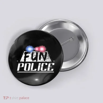 Dance Chaperone Fun Police For Dancing Sheriff State Cop Button