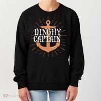 Dinghy Captain Funny Sailing Crew Boating Gift Women's Sweatshirt thumb 0