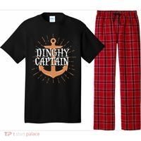 Dinghy Captain Funny Sailing Crew Boating Gift Pajama Set thumb 0