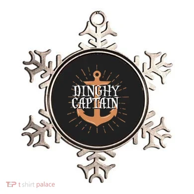 Dinghy Captain Funny Sailing Crew Boating Gift Ornament