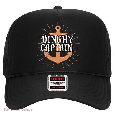 Dinghy Captain Funny Sailing Crew Boating Gift Hat