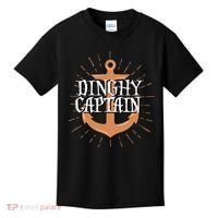 Dinghy Captain Funny Sailing Crew Boating Gift Kids T-Shirt thumb 0
