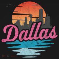Dallas City Great Gift USA-Made Doggie Bandana thumb 2