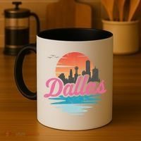 Dallas City Great Gift Coffee Mug thumb 4