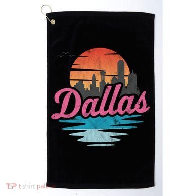 Dallas City Great Gift Golf Towel