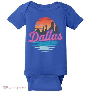 Dallas City Great Gift Baby Bodysuit