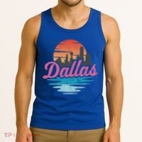 Dallas City Great Gift Tank Top thumb 3
