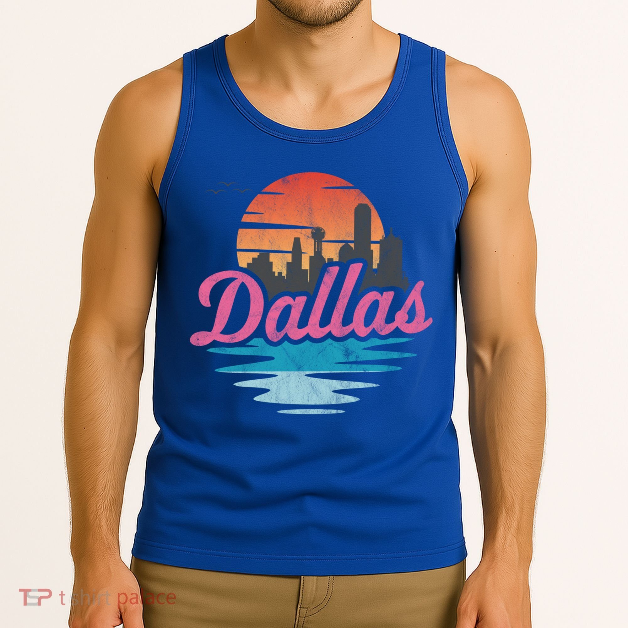 Dallas City Great Gift Tank Top