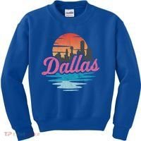 Dallas City Great Gift Kids Sweatshirt thumb 0