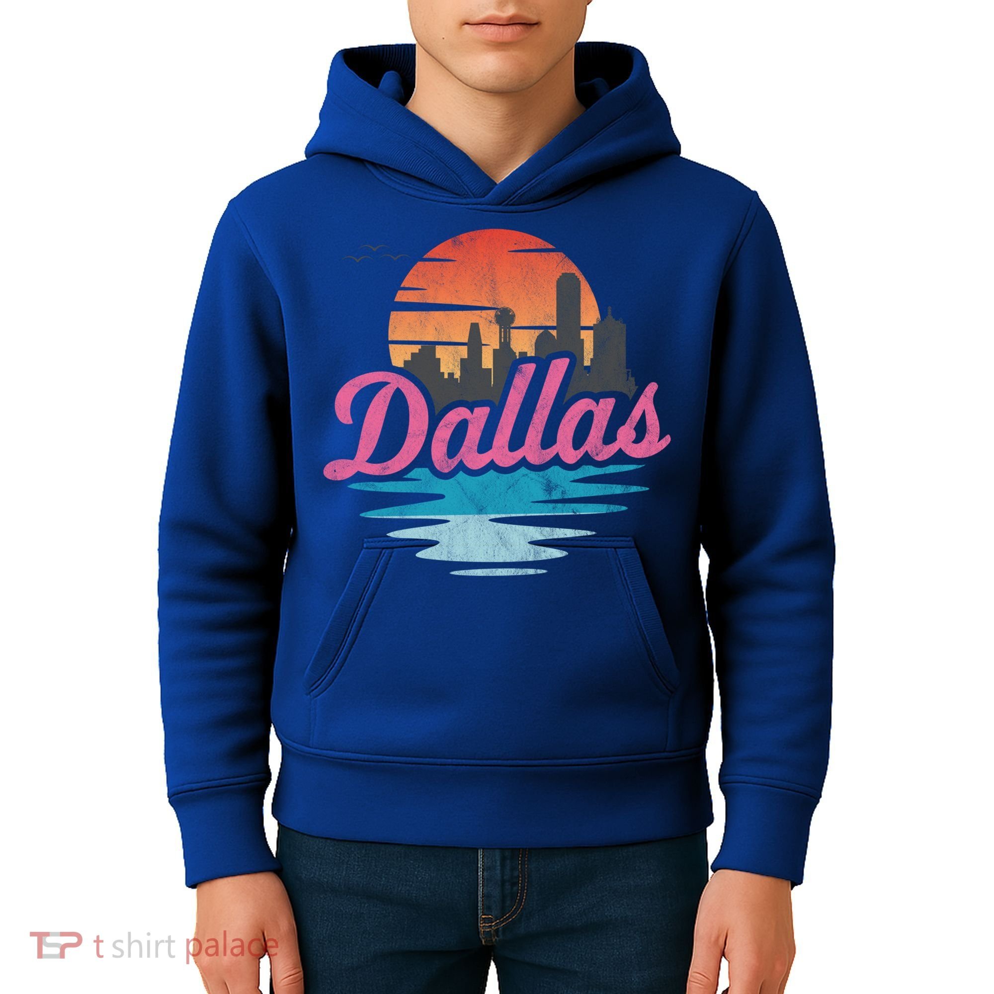 Dallas City Great Gift Kids Hoodie