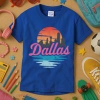 Dallas City Great Gift Kids T-Shirt thumb 3
