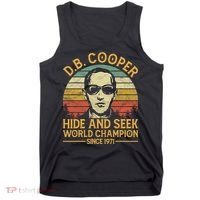 D.B. Coopers Hide And Seek Champion Since 1971 Db Cooper Tank Top thumb 0