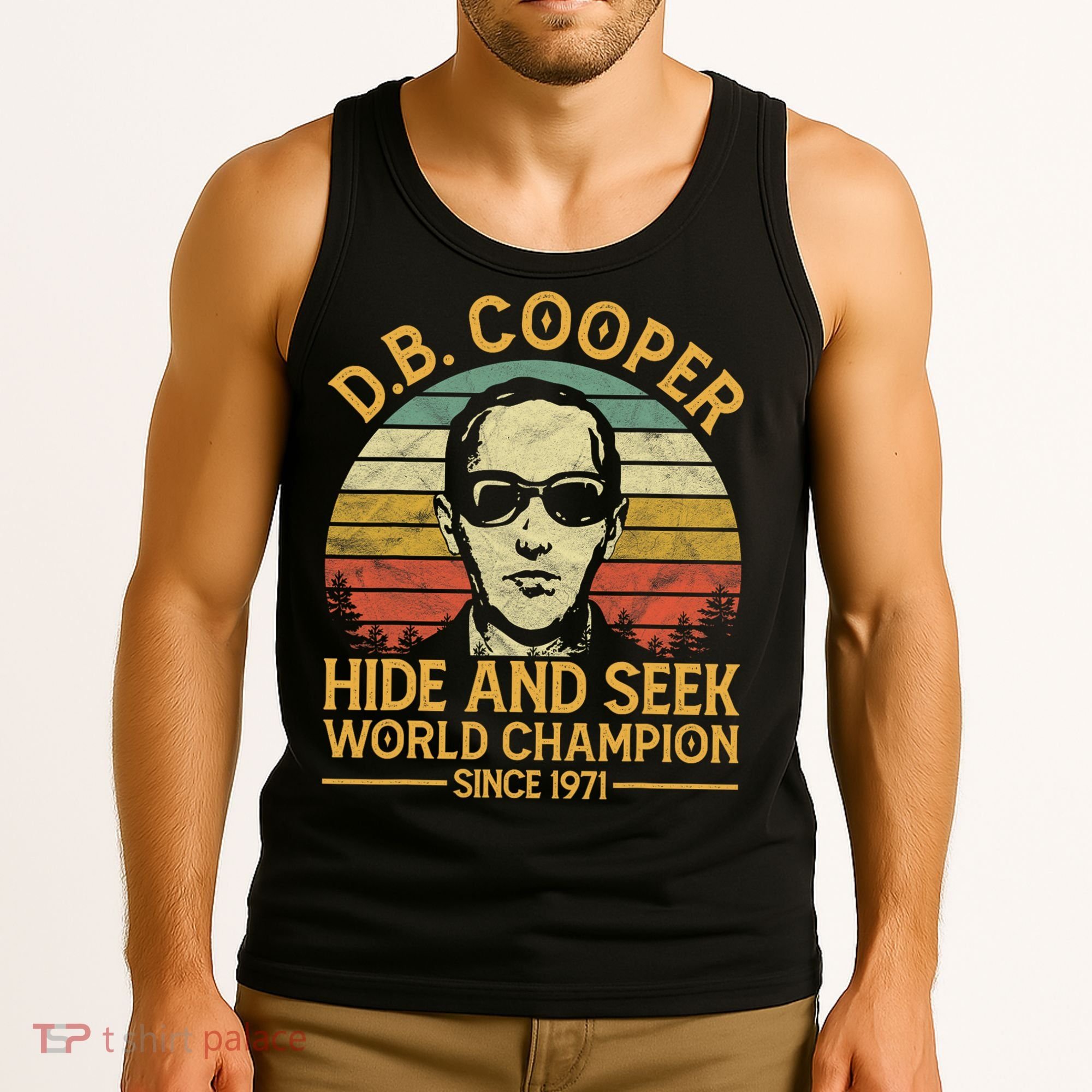 D.B. Coopers Hide And Seek Champion Since 1971 Db Cooper Tank Top