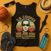 D.B. Coopers Hide And Seek Champion Since 1971 Db Cooper Tank Top thumb 4