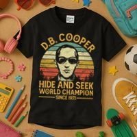 D.B. Coopers Hide And Seek Champion Since 1971 Db Cooper Kids T-Shirt thumb 3
