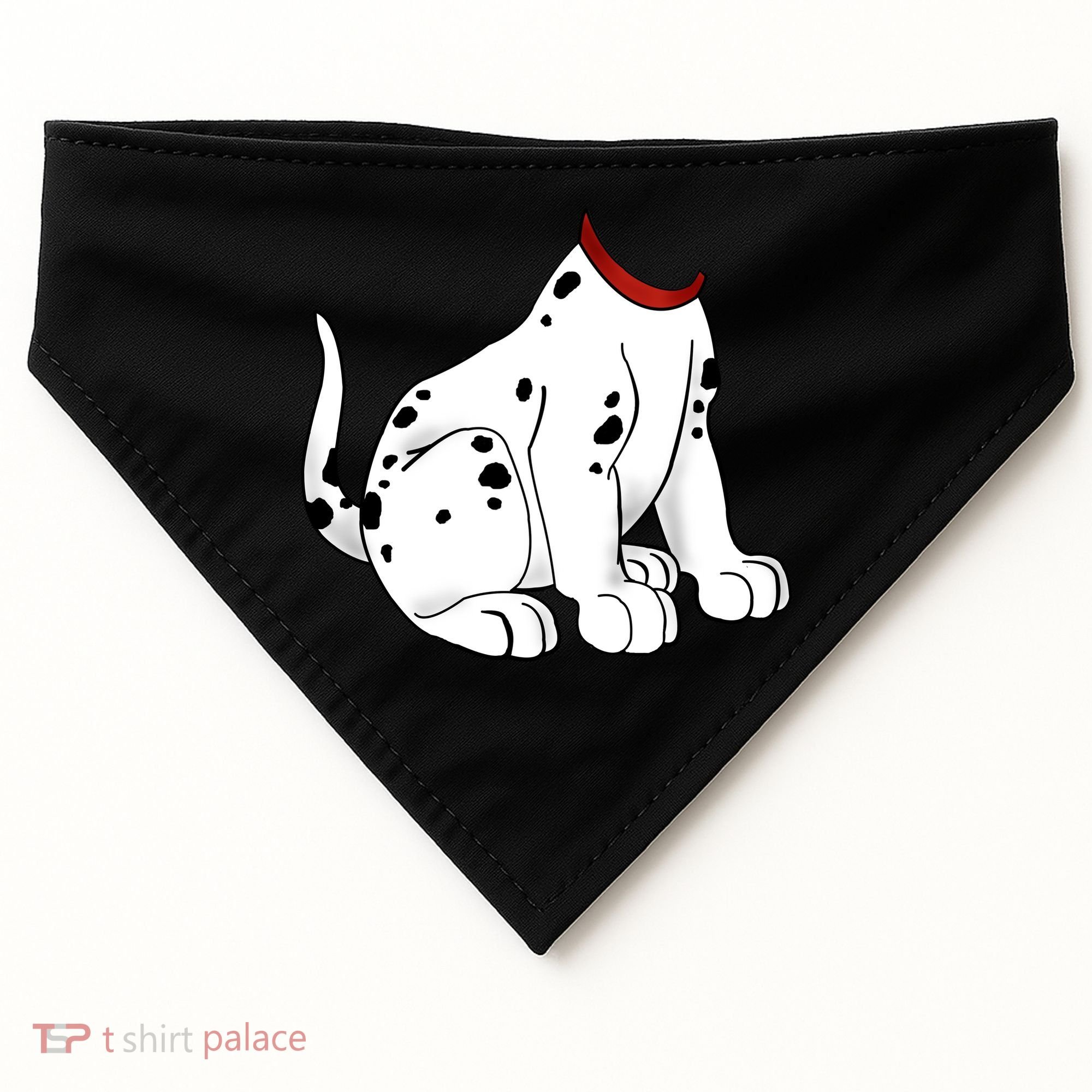 Dalmatian Costume Halloween Dog USA-Made Doggie Bandana
