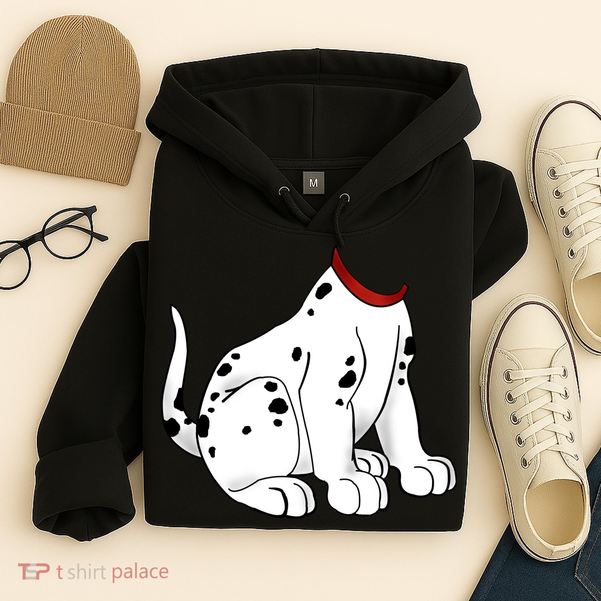 Dalmatian Costume Halloween Dog Hoodie