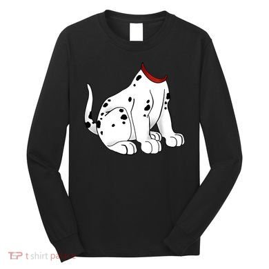 Dalmatian Costume Halloween Dog Long Sleeve Shirt