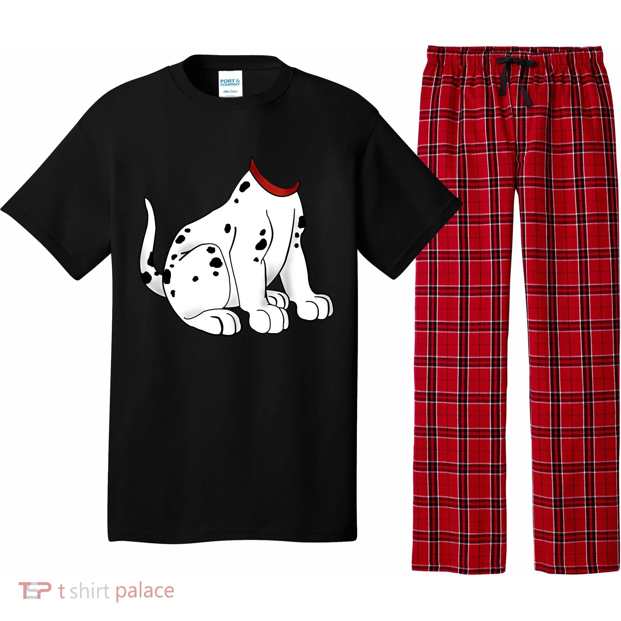 Dalmatian Costume Halloween Dog Pajama Set