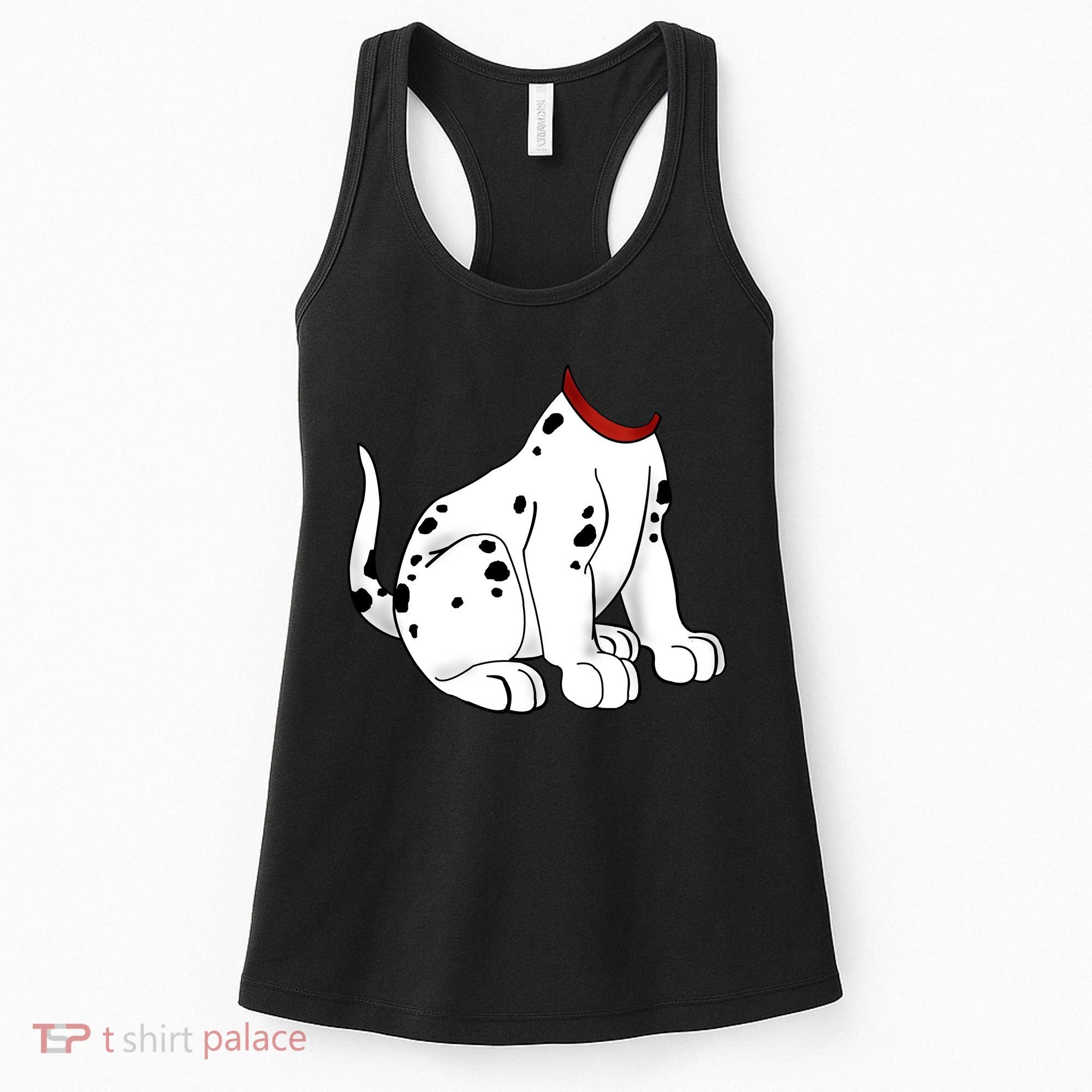 Dalmatian Costume Halloween Dog Women's Tank Top