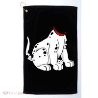 Dalmatian Costume Halloween Dog Golf Towel thumb 0