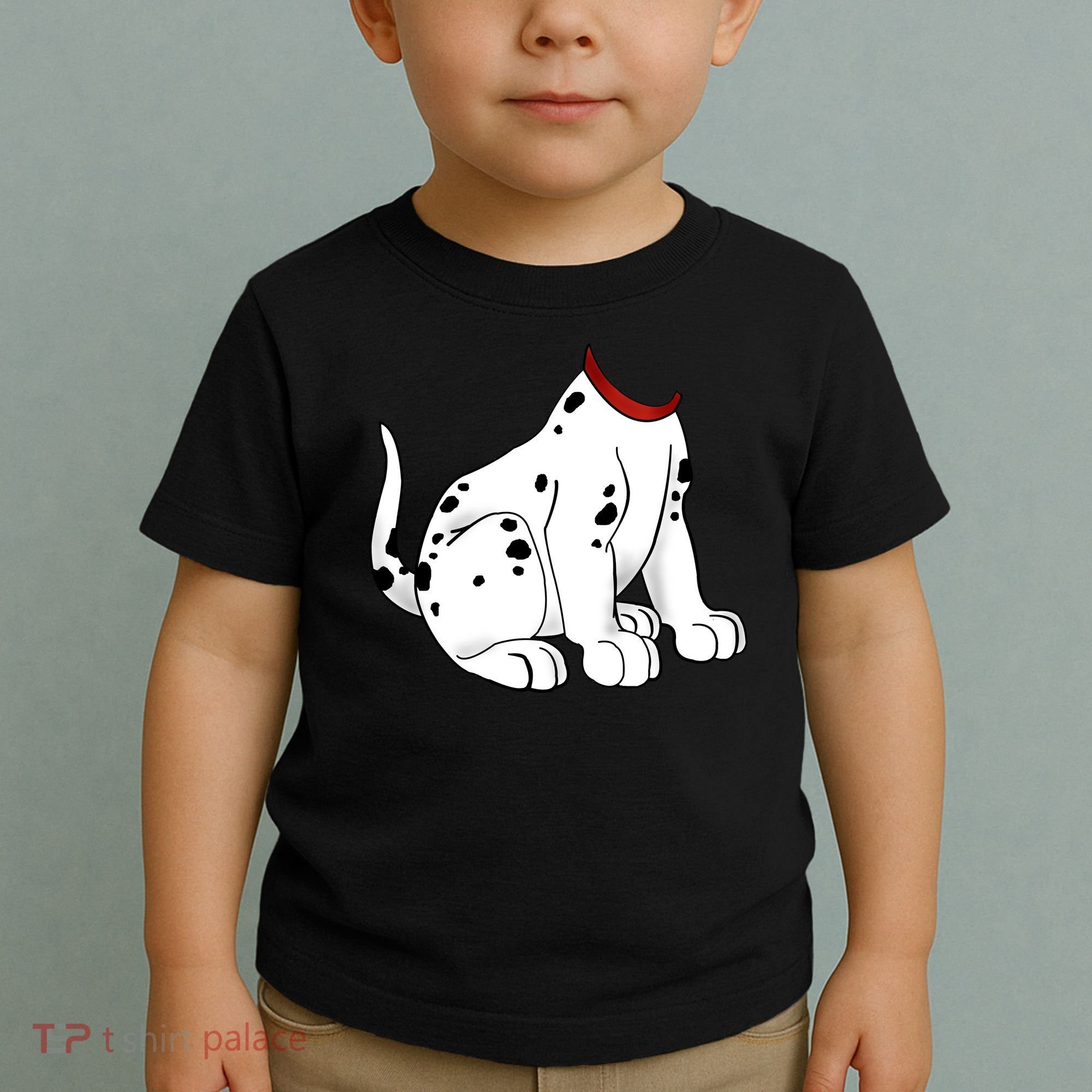 Dalmatian Costume Halloween Dog Toddler T-Shirt