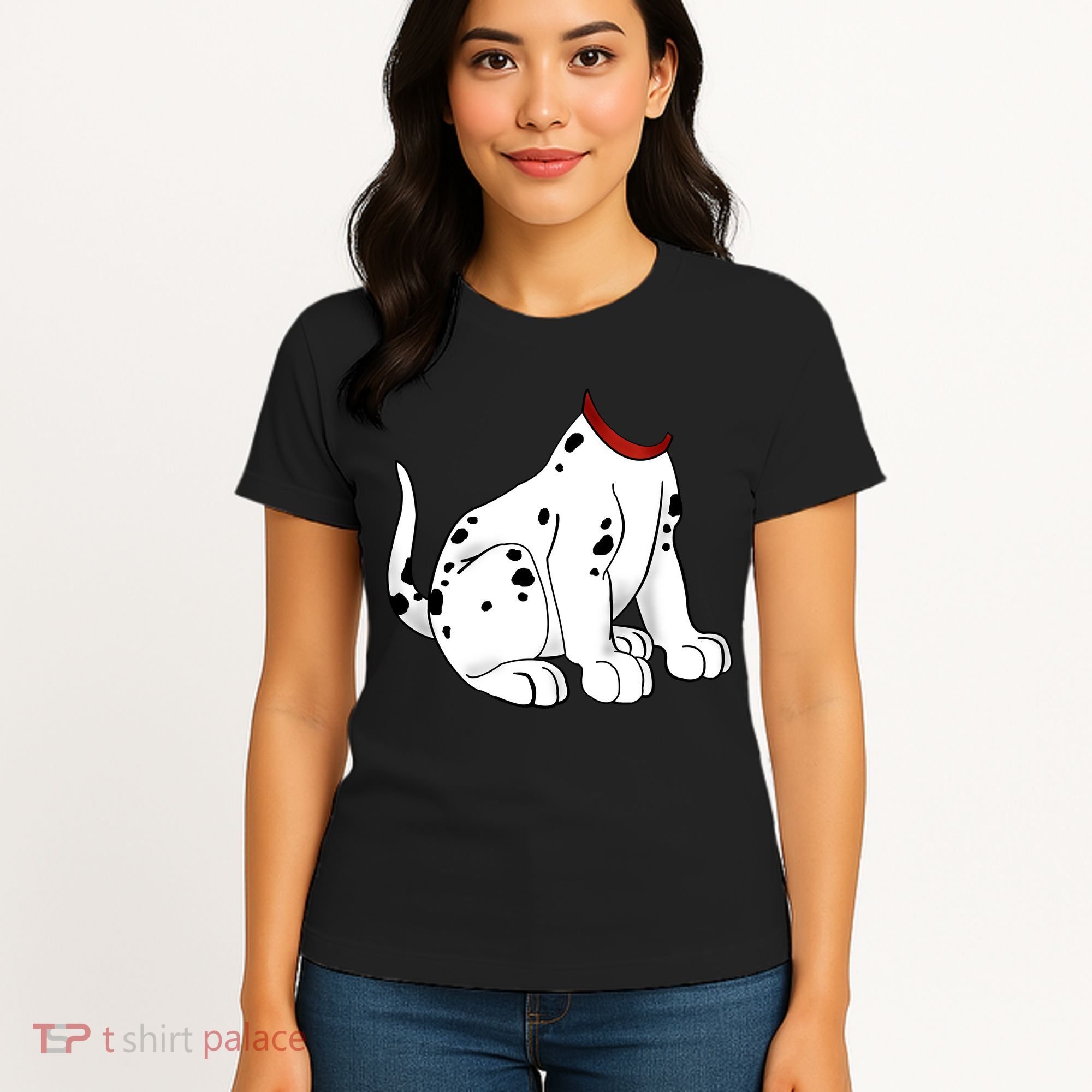 Dalmatian Costume Halloween Dog Women's T-Shirt