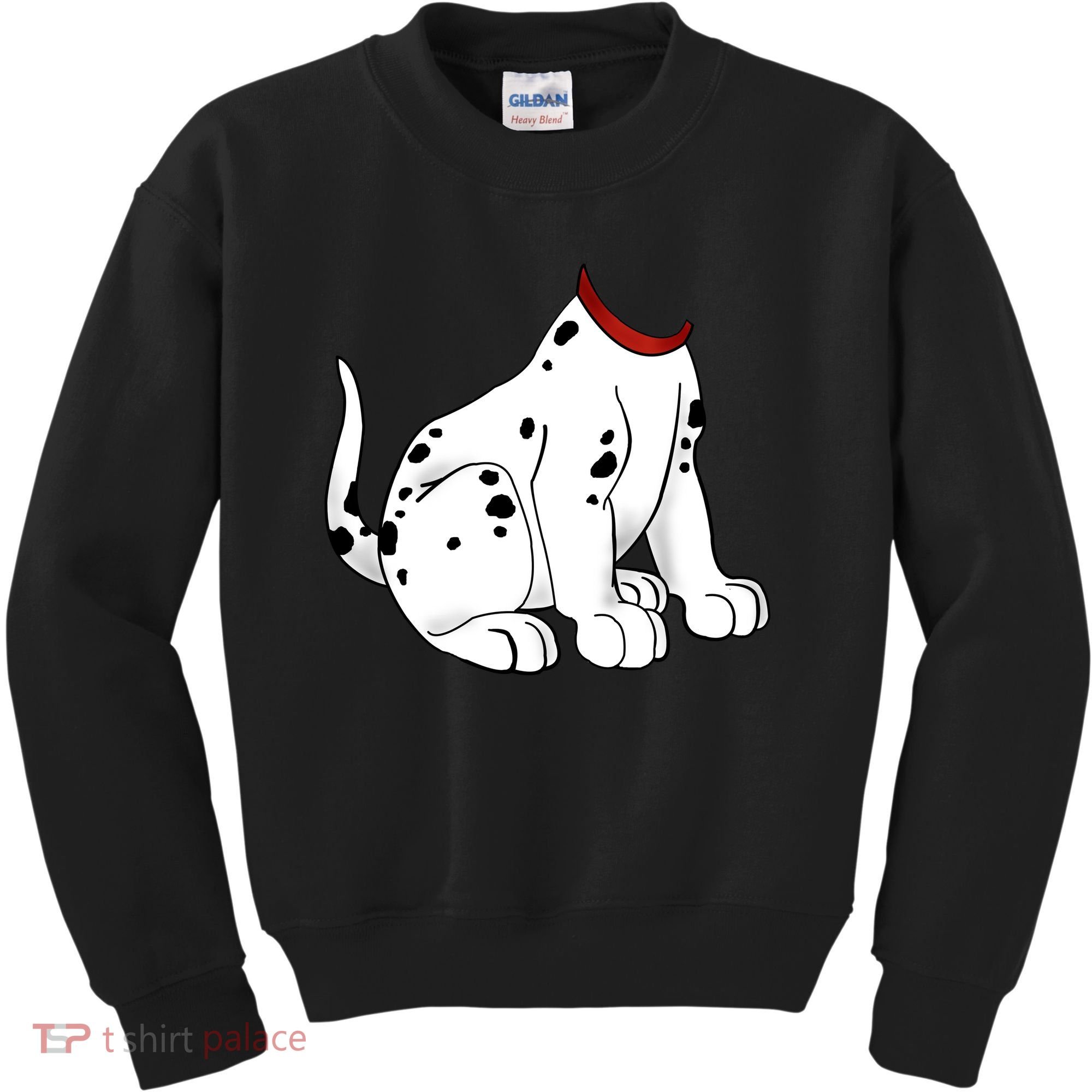 Dalmatian Costume Halloween Dog Kids Sweatshirt