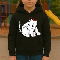 Dalmatian Costume Halloween Dog Kids Hoodie thumb 3