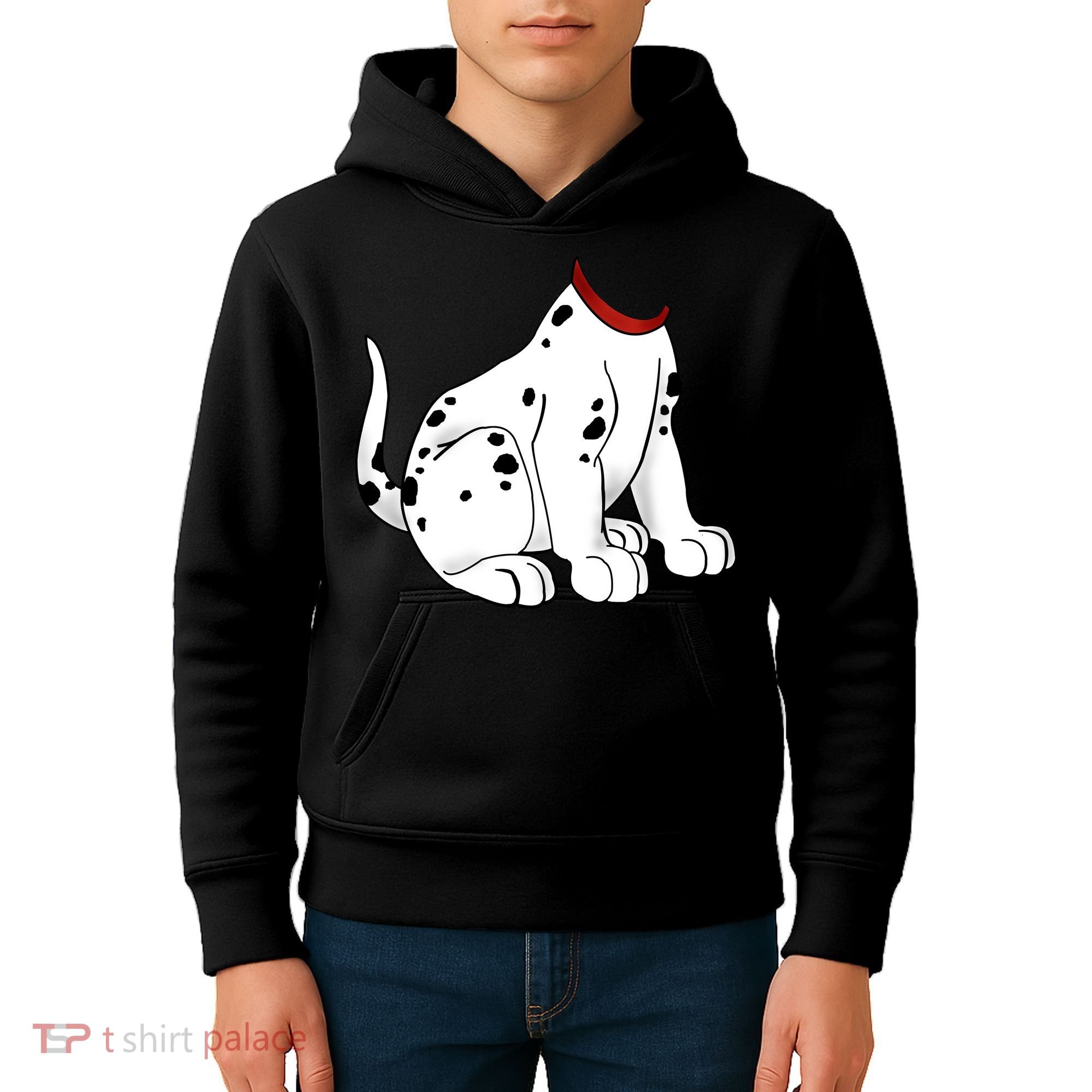 Dalmatian Costume Halloween Dog Kids Hoodie