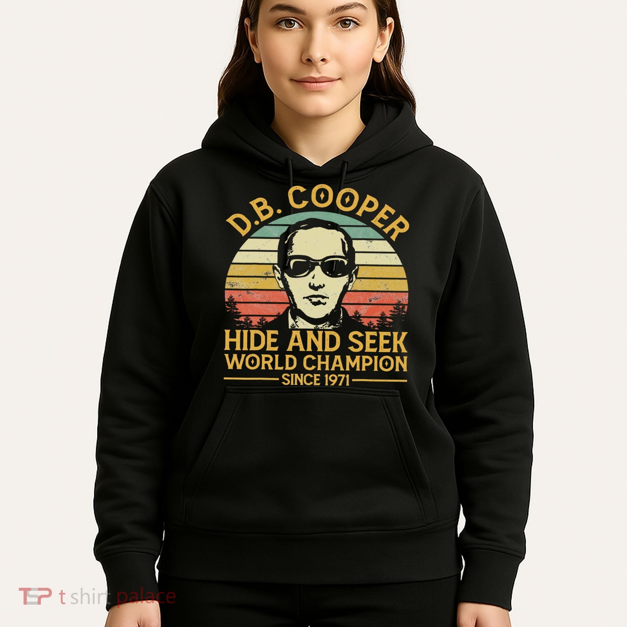 D.b. Coopers Hide And Seek Champion Since 1971 Db Cooper Hoodie