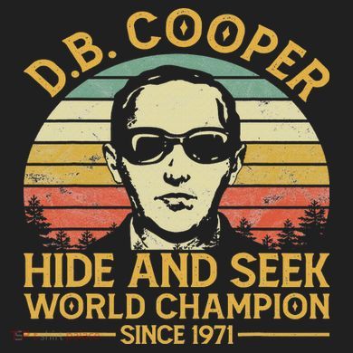 D.b. Coopers Hide And Seek Champion Since 1971 Db Cooper District V.I.T. Heavyweight Hoodie