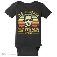 D.b. Coopers Hide And Seek Champion Since 1971 Db Cooper Baby Bodysuit thumb 0