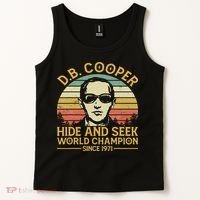 D.b. Coopers Hide And Seek Champion Since 1971 Db Cooper Tank Top thumb 2