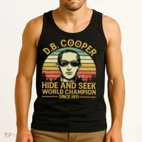 D.b. Coopers Hide And Seek Champion Since 1971 Db Cooper Tank Top thumb 3