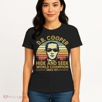 D.b. Coopers Hide And Seek Champion Since 1971 Db Cooper Women's T-Shirt thumb 4