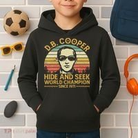 D.b. Coopers Hide And Seek Champion Since 1971 Db Cooper Kids Hoodie thumb 2