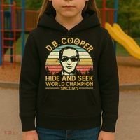 D.b. Coopers Hide And Seek Champion Since 1971 Db Cooper Kids Hoodie thumb 3