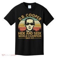 D.b. Coopers Hide And Seek Champion Since 1971 Db Cooper Kids T-Shirt thumb 0