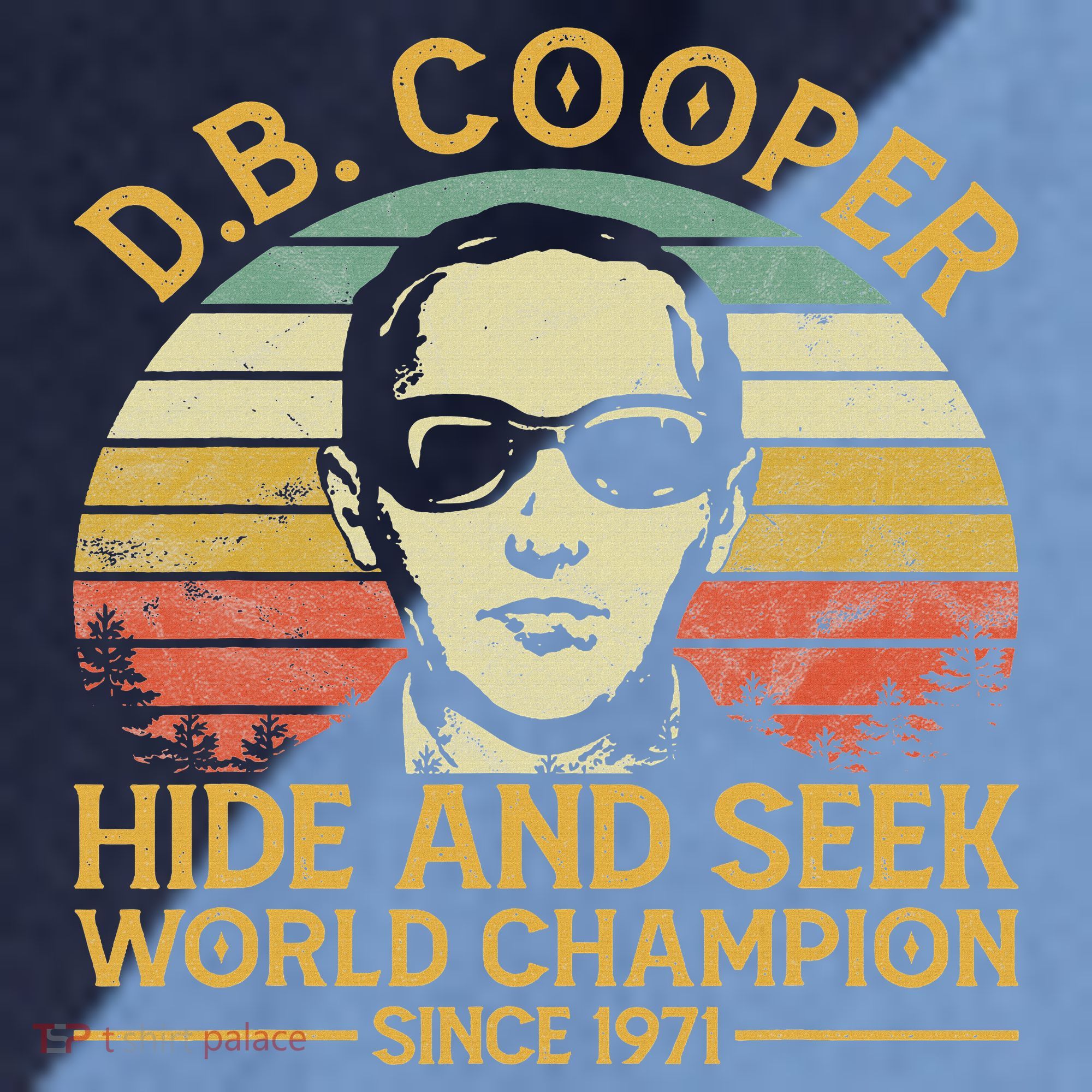 D.b. Coopers Hide And Seek Champion Since 1971 Db Cooper Raglan Baseball Sleeve Shirt