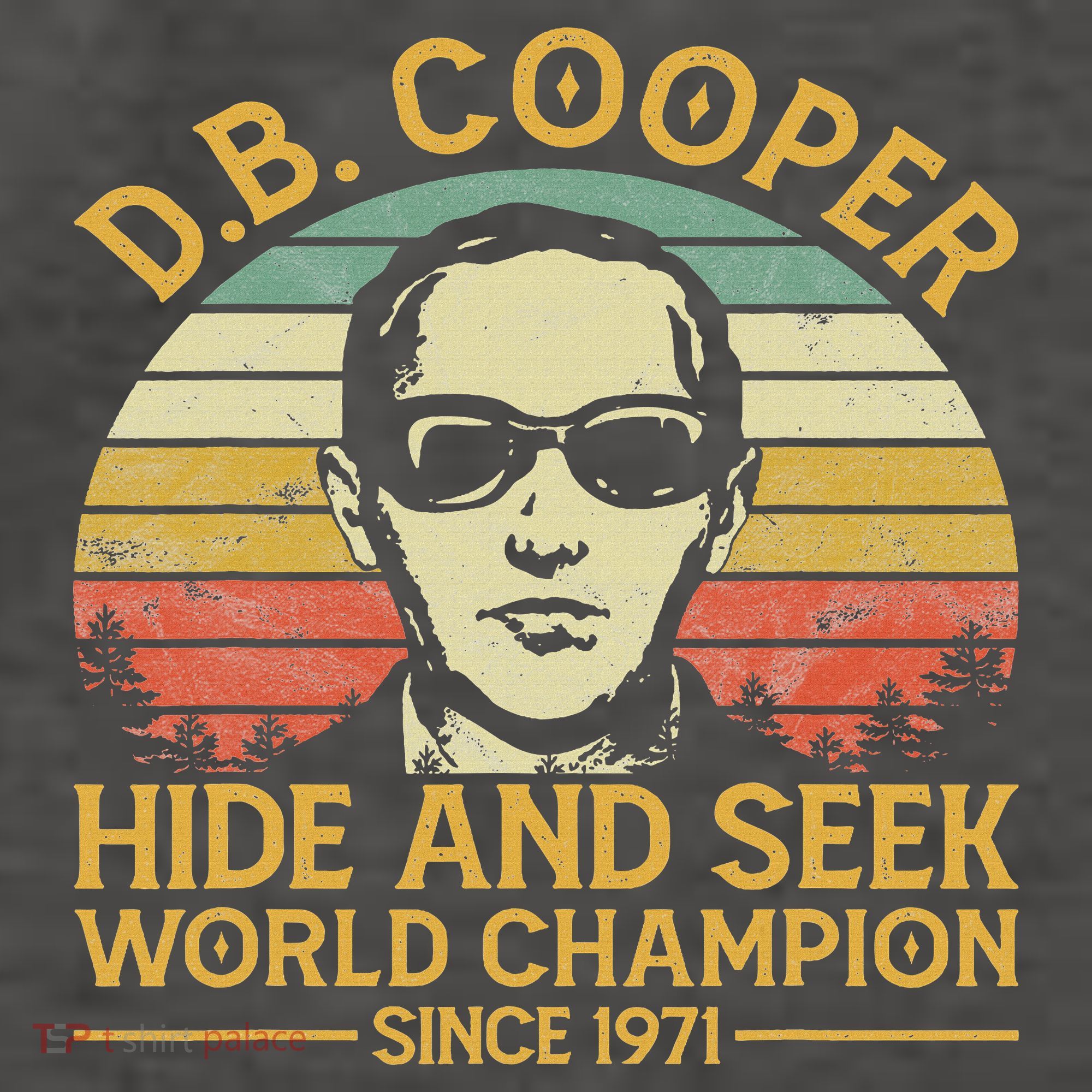 D.b. Coopers Hide And Seek Champion Since 1971 Db Cooper Vector Backpack