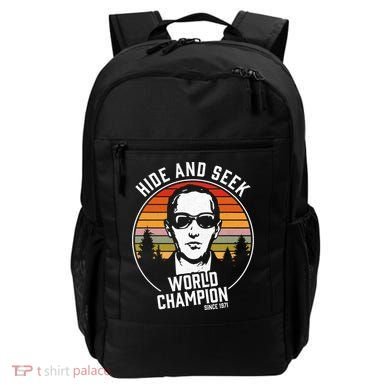 DB Cooper Hide And Seek World Champion Backpack